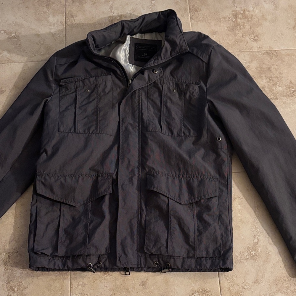 Forever 21 Charcoal Military Jacket